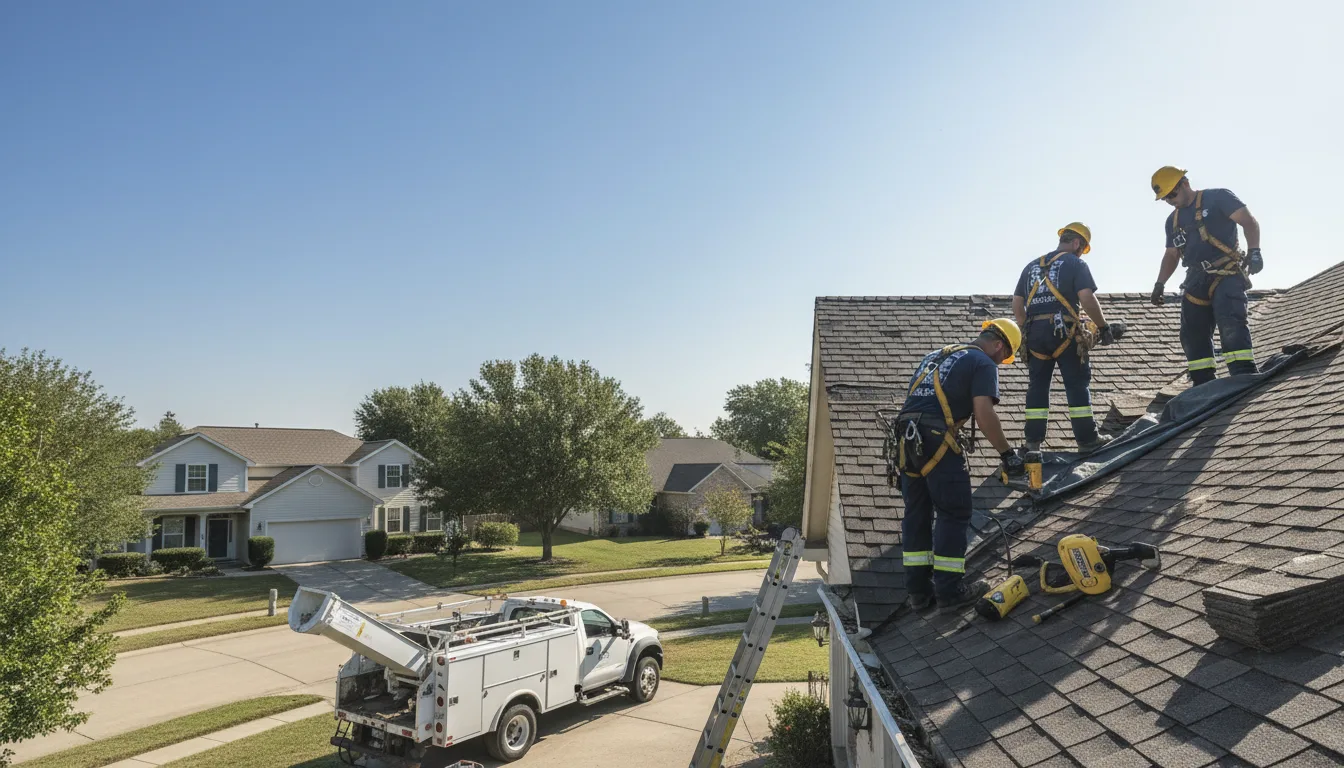 Emergency Roof Repair in Roaring Springs, TX near me